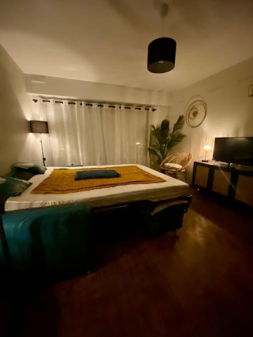 Studio Entre Mer Et Dunes Avec Balcon Vue Laterale Mer 50M Plage Pour 3 Pers Wifi Menage Compris Fort-Mahon-Plage Luaran gambar