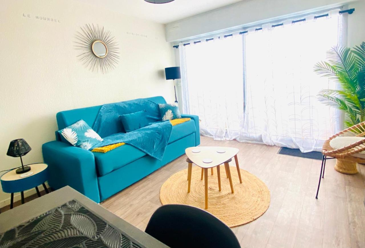 Studio Entre Mer Et Dunes Avec Balcon Vue Laterale Mer 50M Plage Pour 3 Pers Wifi Menage Compris Fort-Mahon-Plage Luaran gambar